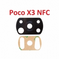 Mặt Kính Camera Sau Xiaomi Poco X3 NFC Dành Để Thay Thế Kính Camera Trầy, Vỡ, Bể Linh Kiện Thay Thế